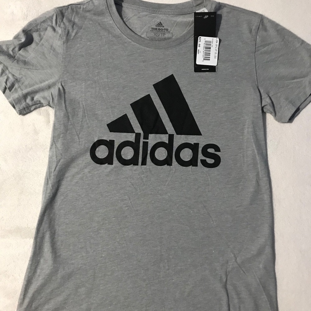 NWT Adidas Gray T-Shirt